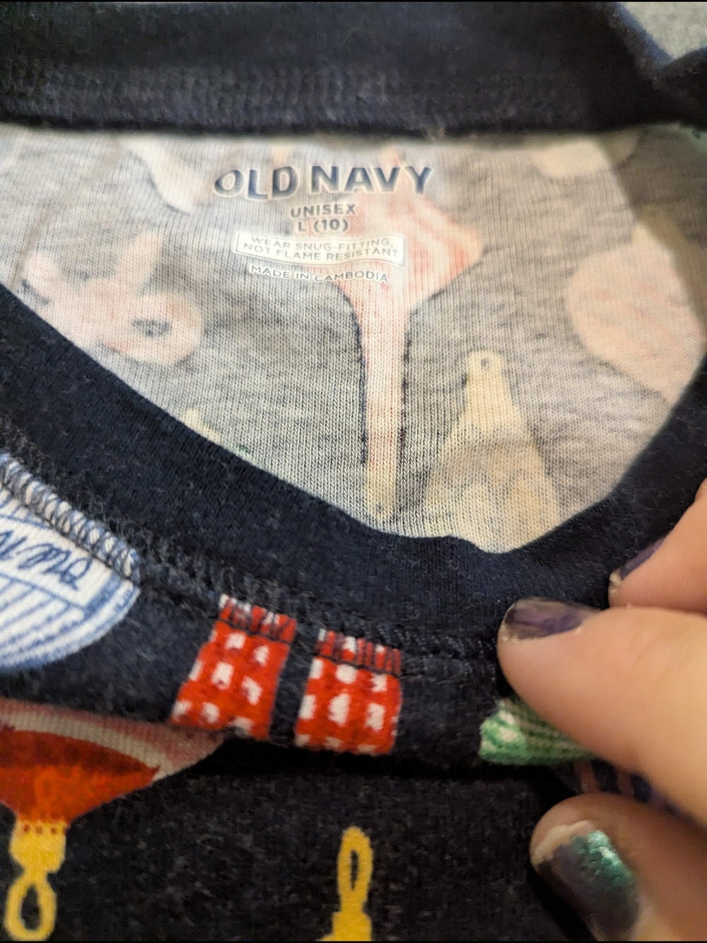 Old Navy Ornaments Pajamas - Picture 3 of 3
